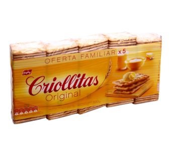 Galletitas Criollitas pack x5u