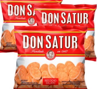 Bizcochos De Grasa Don Satur x3u 200 Gr