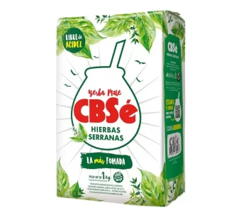 Yerba Mate Cbsé Hierbas Serranas X1kg