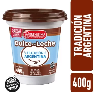 Dulce De Leche Tradición Argentina La Serenisima 400 Gr