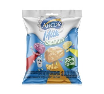 Caramelos Arcor Milk Bolsax100gr