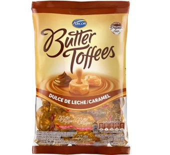 Caramelos Butter Toffees Dulce de Leche Bolsax822gr