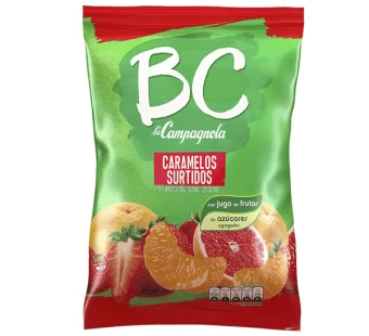 Caramelos Frutales Surtidos BC Bolsax420gr