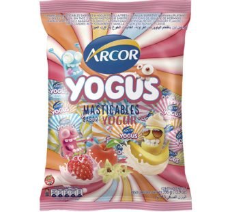 Caramelos Masticables Yogus Bolsax396gr