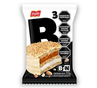 Alfajor ByN Triple Blanco x 3 Unidades