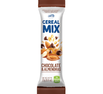 Barra Cereal Mix Chocolate y Almendras x4u