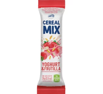 Barra Cereal Mix Yoghurt Frutilla x4u