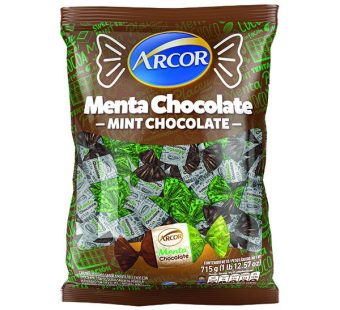 Caramelos Menta Chocolate Arcor Bolsax715gr