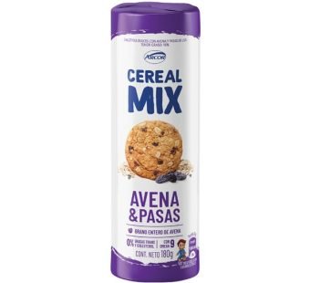 Cereal Mix Avena y Pasas de Uva x3u