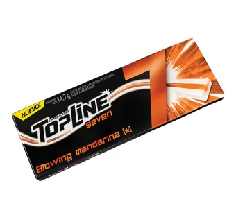 Chicle Topline 7 Mandarina Cajax16u