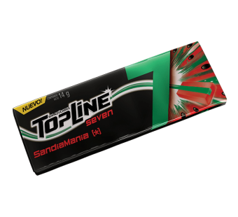 Chicle Topline 7 Sandía Cajax16u