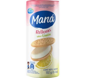 Galletitas Maná Rellenas Limon x3u