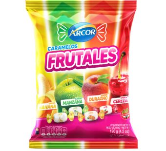 Masticables Frutales Arcor Bolsax120gr