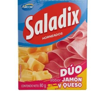 Saladix Duo Jamon y Queso x3u