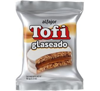 Alfajor Tofi Glaseado 44gr pack x3 u