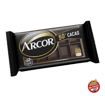 Chocolate Semi Amargo Arcor 25 gr Caja 30u