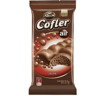 Chocolate Cofler Aireado Leche 27gr. x20u