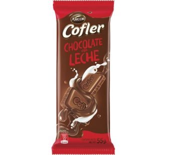 Chocolate Cofler Leche 55gr x3u