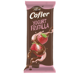 Chocolate Cofler relleno Yoghurt Frutilla x2u de 64gr