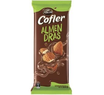 Chocolate Cofler con Almendras 100gr x2u