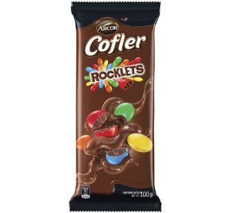 Chocolate Cofler con Rocklets 100gr x2u