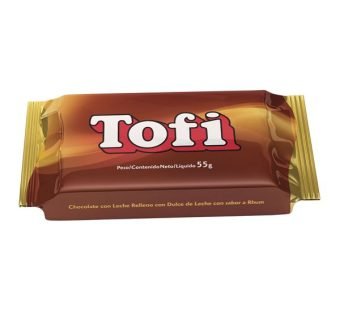 Chocolate Tofi Leche x3u de 55gr