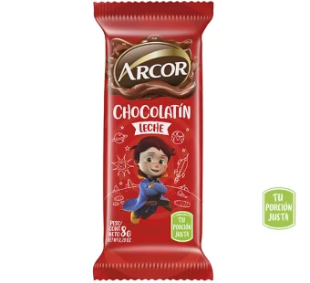 Chocolatin Leche Arcor 20u de 8gr