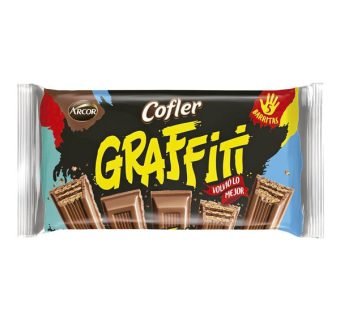 Cofler Graffiti Leche x4u de 45gr