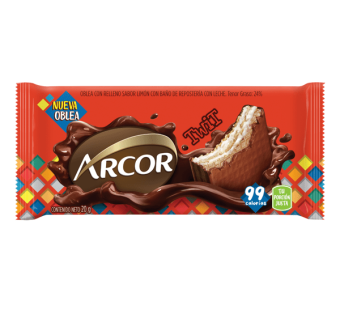 Oblea Arcor Caja de 4u x20gr