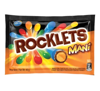 Rocklets con Maní Caja 16u de 40gr