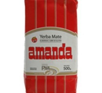 YERBA AMANDA CON PALOS X 500 GR