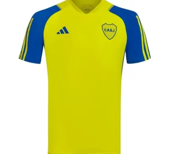 Remera Boca Juniors Adidas Entrenamiento Tr 23 24 Hombre