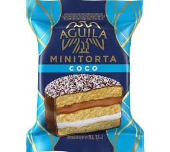 Alfajor Águila Minitorta coco 70.5gr pack x 3 u