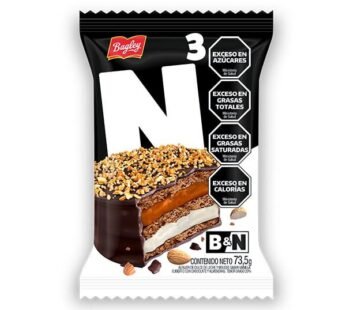 Alfajor ByN Triple Negro x 3 Unidades