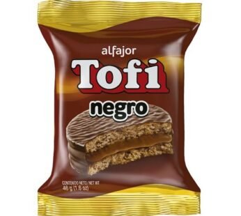 Alfajor Tofi Chocolate 46gr pack x3 u