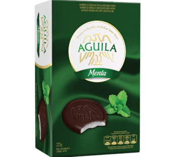 Bocadito Aguila relleno Menta 14gr Caja 15 unidades.