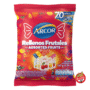 Caramelos Rellenos frutales Bolsax140gr
