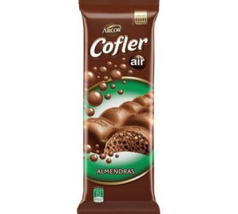 Tableta Chocolate Almendras Cofler Air 55g