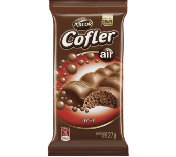 Chocolate Cofler Aireado Leche 27gr. x20u