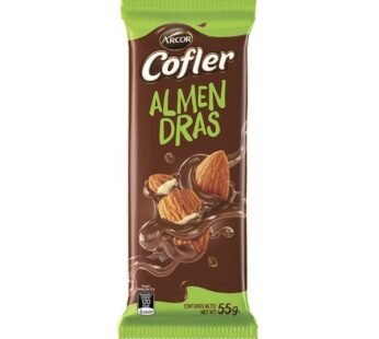 Chocolate Cofler con Almendras 55gr