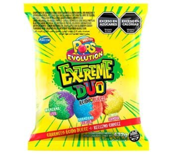 Chupetín Mister Pops Evolution Extreme Bolsax24u