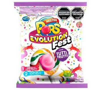 Chupetín Mister Pops Evolution Fest Bolsax24u