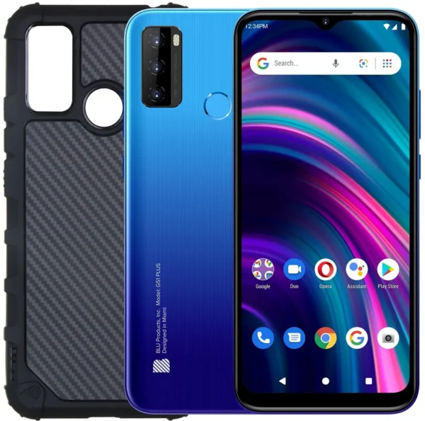 Smartphone Blu G51 PLUS LTE Dual Sim 6.5 4GB64GB Azul