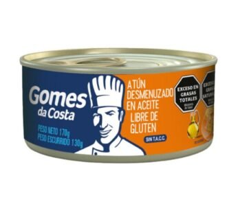 ATUN DESMENUZADO GOMES DA COSTA EN ACEITE X 170 GR.