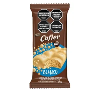 Chocolate Cofler Aireado Blanco caja (x20) 540 gr