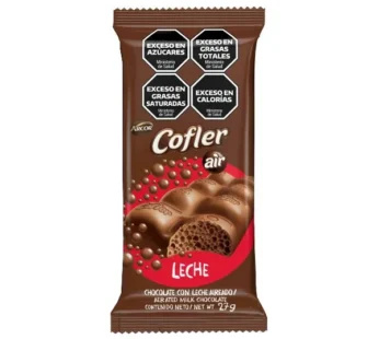 Chocolate Cofler Aireado Leche caja (x20) 540 gr