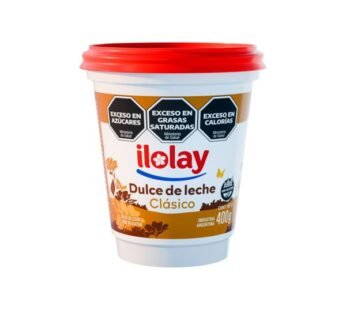 DULCE DE LECHE ILOLAY X 400 GR.