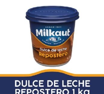 DULCE DE LECHE MILKAUT REPOSTERO X 1KG.