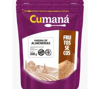 HARINA CUMANA DE ALMENDRAS DOY PACK X 200 GR.