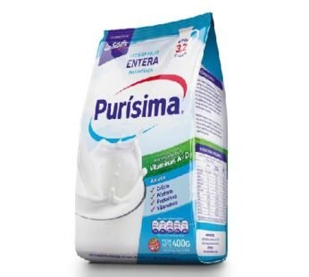 LECHE POLVO PURISIMA ENTERA X 400 GR.